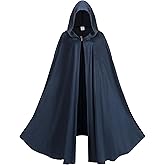 Regenboog Renaissance Cloak Men Women,Medieval Renaissance Costume Cloak,Velvet Cape with Hood