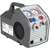 Robinair RG3 Portable Liquid and Vapor Refrigerant Recovery Machine | Compatible with Common CFC, HFC, HCFC Refrigerants Including R-410A; 115V, 60Hz