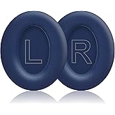 Replacement Earpads for Anker Soundcore Life 2/Q20/Q20+/Q20I/Q20BT Headphones, Ear Cushions Headset Earpads Ear Cups Cover Repair Parts (Blue)