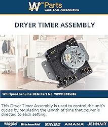 Whirlpool WPW10185982 OEM Dryer Timer Assembly