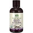 NOW Foods, Organic Liquid Monk Fruit, Vanilla Flavour, Zero-Calorie Sweetener, 53mL