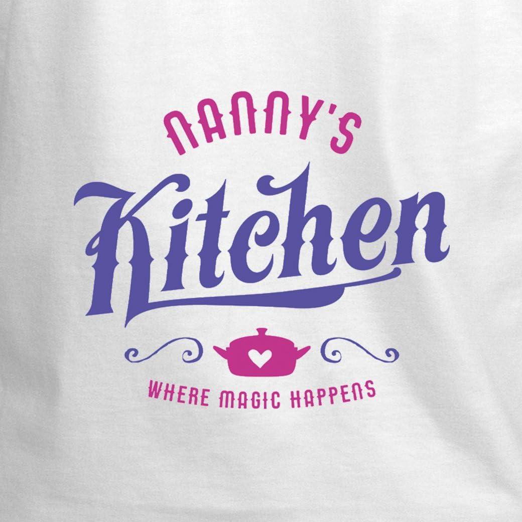 D Design Invent Print! Nanny Apron Cooking Birthday Gift Where Magic Happens Funny Kitchen Present for Women - Image 4