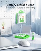 EBL 8x 2800mAh AA Rechargeable Batteries & Fast Charger with LED view 7