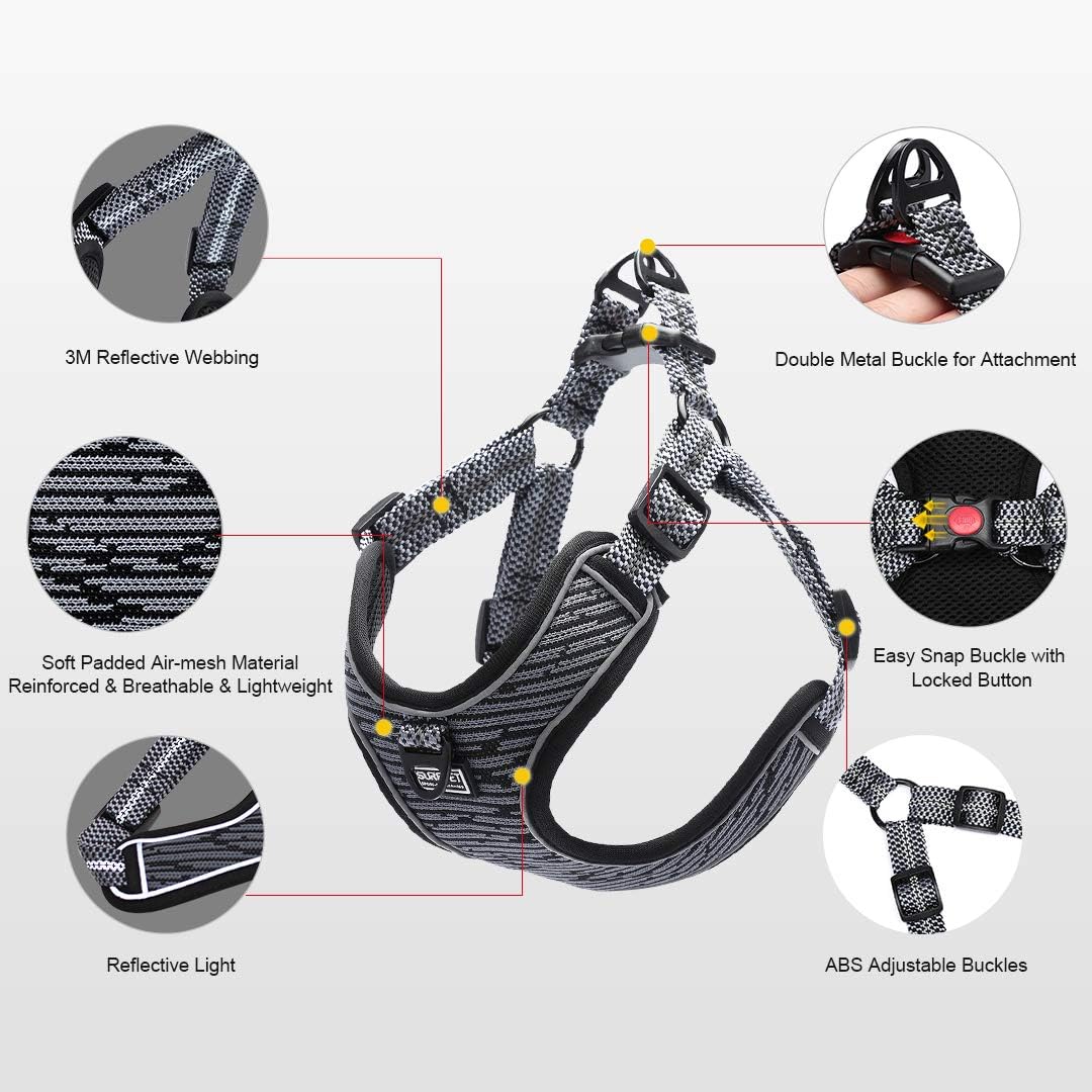 Suredoo Adjustable Dog Harness with Front Clip - Image 4