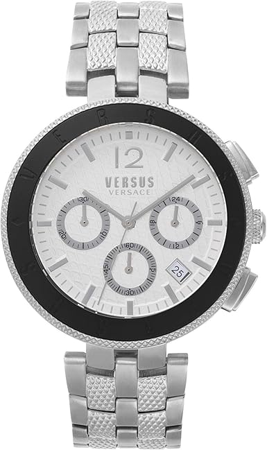 Amazon Com Versus By Versace Men S Logo Gent Chrono Quartz Watch