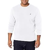 Nautica mens Basic Crew Neck Fleece Sweatshirt