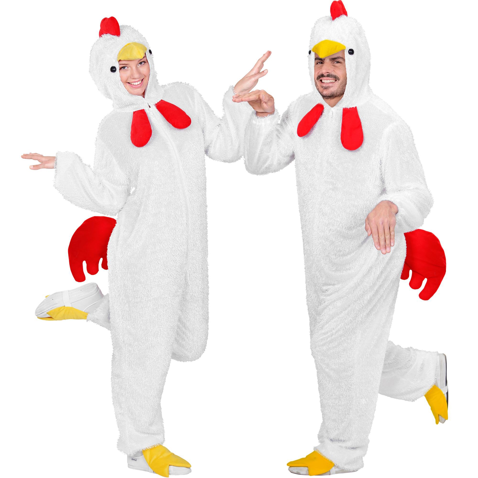 Widmann Plush Chicken Costume for Animals & Creatures Fancy Dress Up Outfits