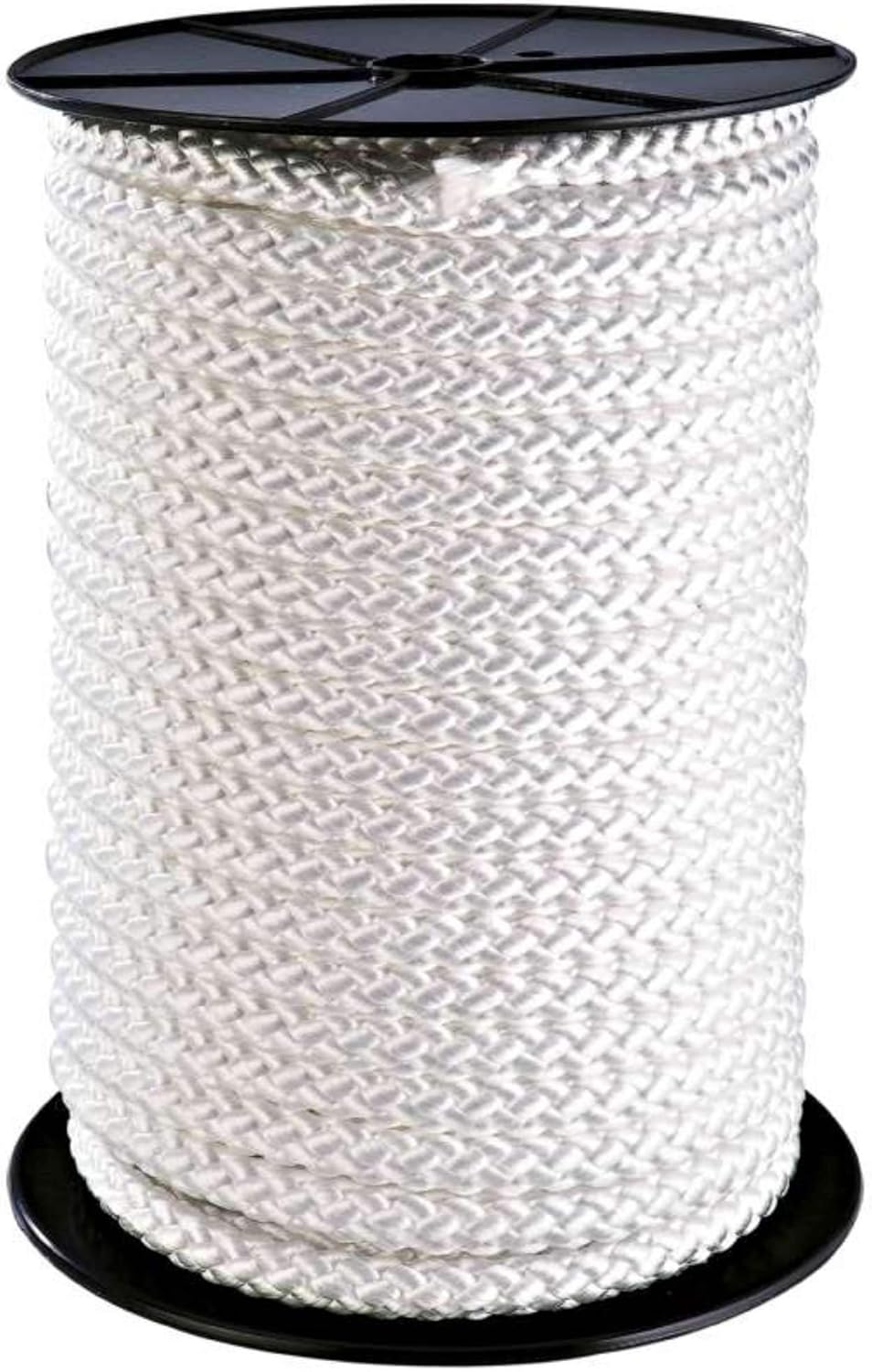 Provence Outillage Braided Halyard, Diameter: 8mm, Length: 50m, White, 50 meters