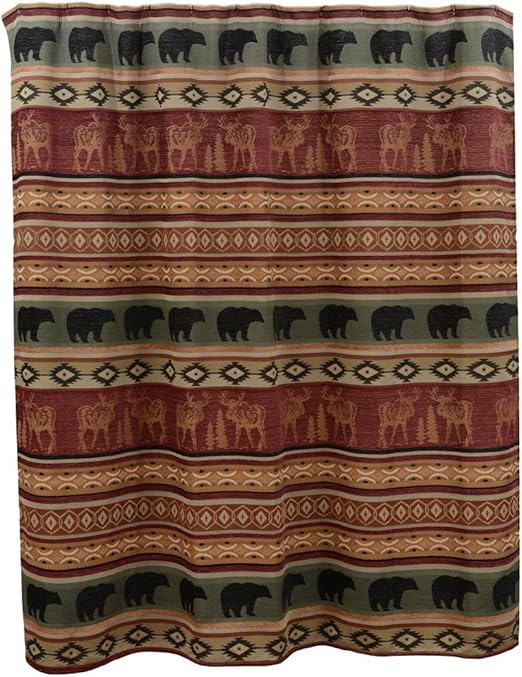 Amazon Com Black Forest Decor Rocky Ridge Moose Bear Shower