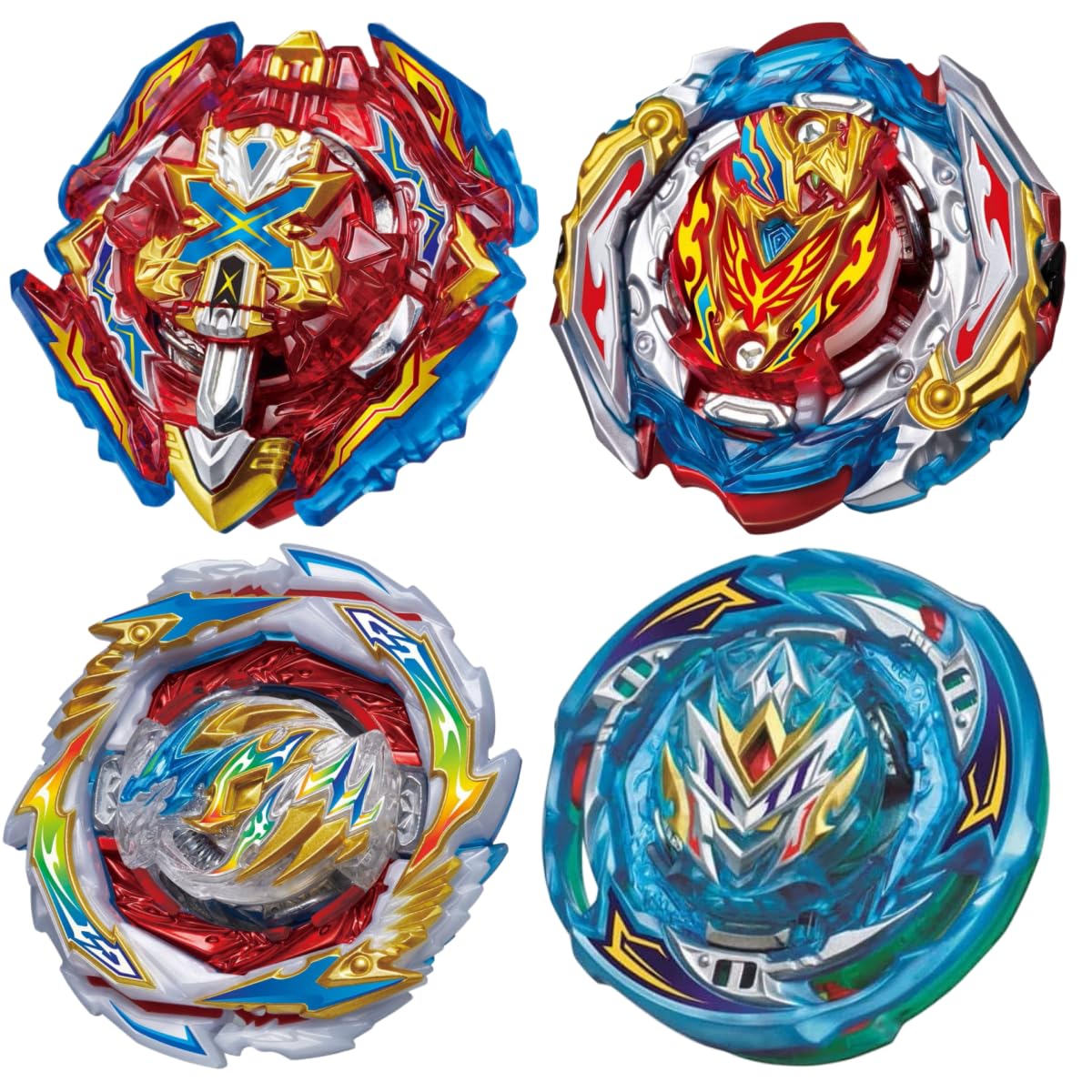 Gyro Boys Kids Gift 11 Top Burst Gyro Toy Blade Set Game Barricade Lucifer Burst Spriggan Divine Belial Birthday Party Gift.
