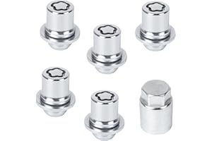 DPHXF Wheel Lock Lug Nut Set Anti Theft Fit Toyota Lexus RX350 IS250 ES350 NX200T Camry Tacoma Corolla Highlander Avalon RAV4 Sienna Venza Celica Prius Matrix CHR Mirai Replace 00276-00900 M12 x 1.5