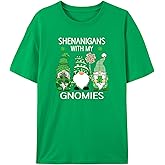 St. Patrick's Day Lucky Charm T-Shirt - Vintage Lucky the Leprechaun Graphic Tee 100% Cotton