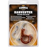 Cobra Harvester Thumb Release Archery Aid w/ 4 Finger Attachment Adjustable Trigger