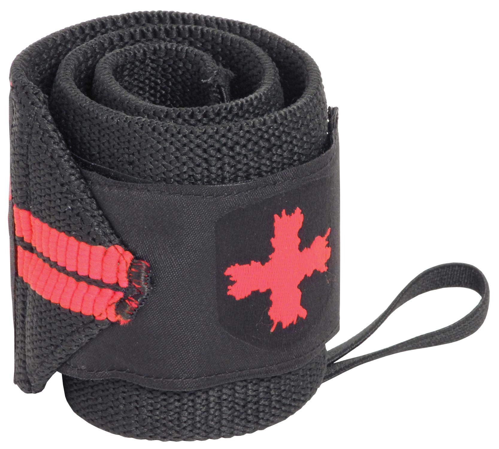 Harbinger Red Line 18Inch Weightlifting Wrist Wraps for Men and Women