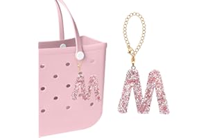 NZNDB Bag Charms for Bogg Bag Accessories, bogg bag accessories charm for Women Girls, personalized letters Decorative for Bitty Bogg Bag Handbags Beach Totes bags