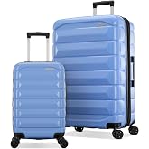 American Tourister Kontour 2-Piece Luggage Set - Carry-on &amp; Large - Cornflower Blue