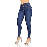 Bula, High Waist Butt Lifting Skinny Jeans - Shape wear Pantalones Colombianos Levanta Cola