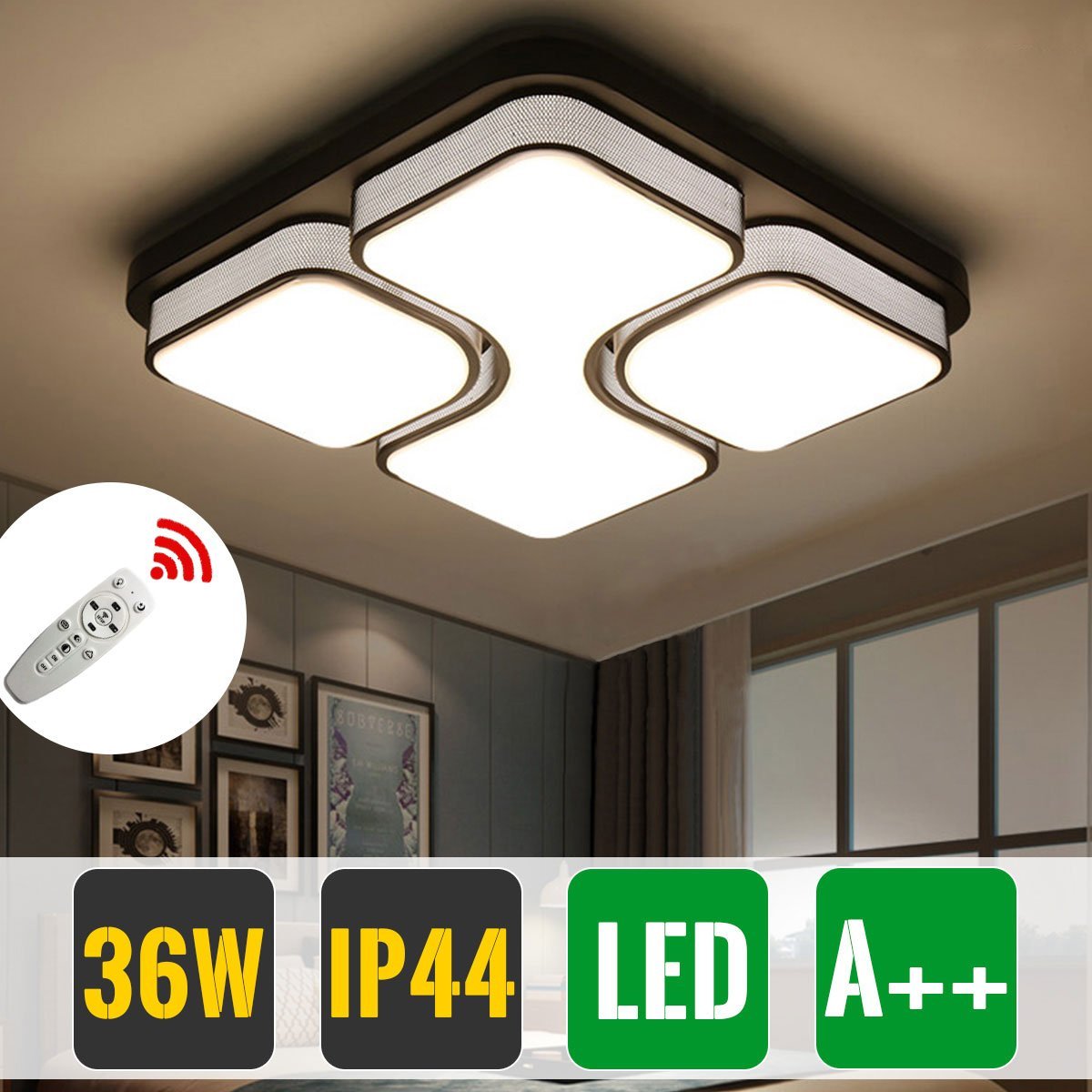 Buro Schreibwaren Buromobel Acryl 36w Led Deckenlampe