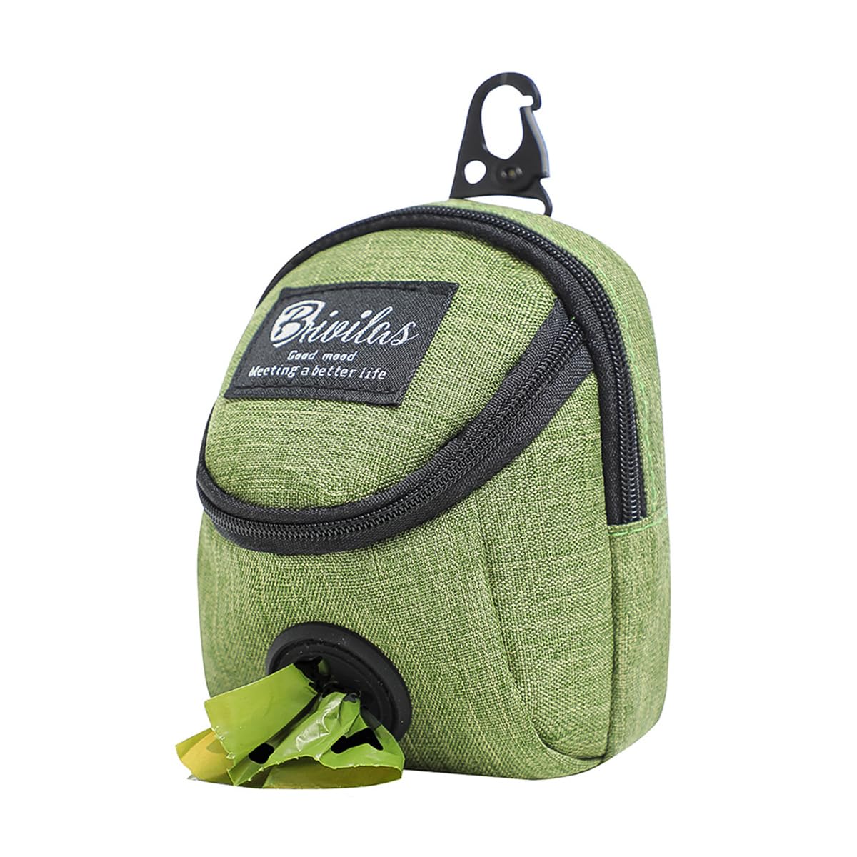 WANGCL Dog Treat Pouch Treat Pouch for Dog Training, Dog Walking Bag with Poop Bag Holder for Dog Training Walking or Outdoor