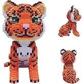 APENGBAOL Creator Tiger Building Set, Tiger Micro Building Blocks for Boys Age 8-12,Cat Mini Blocks Sets for Kids,Boys &amp; Girls 8 Plus Years Old（6488 Pieces）