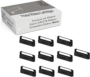 Amazon.com: Mars POS Ribbons Compatible with Epson TMU295 ERC27B Ribbon