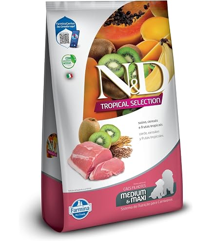 N&D Tropical para Cães Filhotes de Raças Mini e Pequenas Sabor