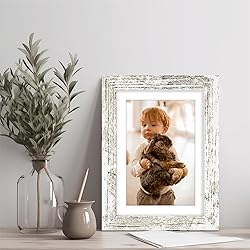 Vittanly 5x7 Picture Frame, Display Pictures 4x6