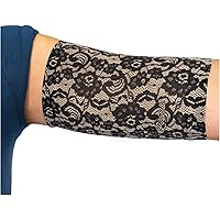 Linphelle Coverpicc PICC Line Cover – Fashionable Upper Arm Cover – Soft, Microfiber Arm Sleeve to Protect PICC Lines (Small,