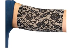 Linphelle Coverpicc PICC Line Cover – Fashionable Upper Arm Cover – Soft, Microfiber Arm Sleeve to Protect PICC Lines (Small,
