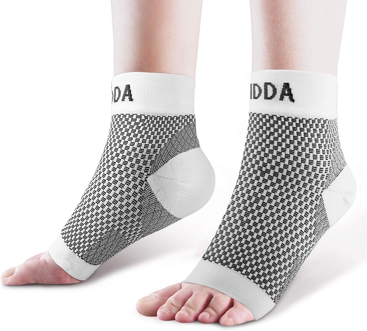 AVIDDA Plantar Fasciitis Socks with Heels Arch Supports, Compression Sleeves Ideal for Arthritis