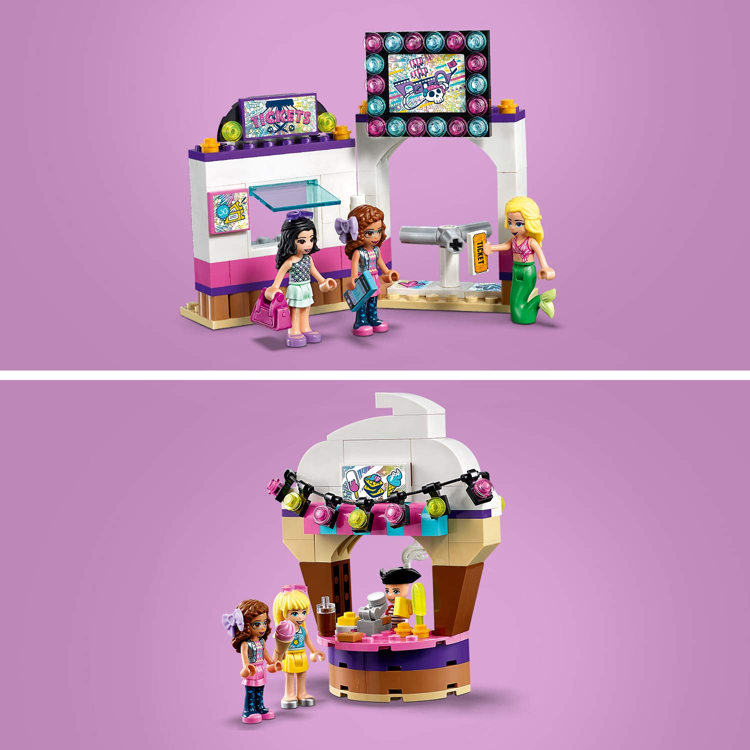 lego friends pier amusement park