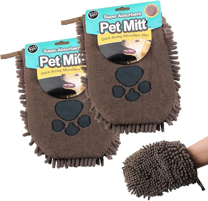 Guaranteed4Less Pet Wash Towel Dog Microfibre Quick Dry Puppy Drying