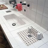 YUNYU 3 Pcs Universal Bath Plug with Stainless Steel Chain 42-45mm view 5