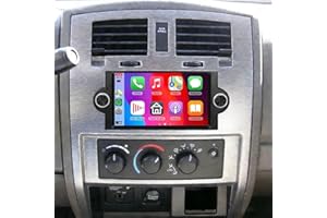 Android 14 Double Din Car Radio for Dodge Dakota 2005 2006 2007, 6.86 inch Touchscreen Radio for Dodge Charger 2006-2007 Blue