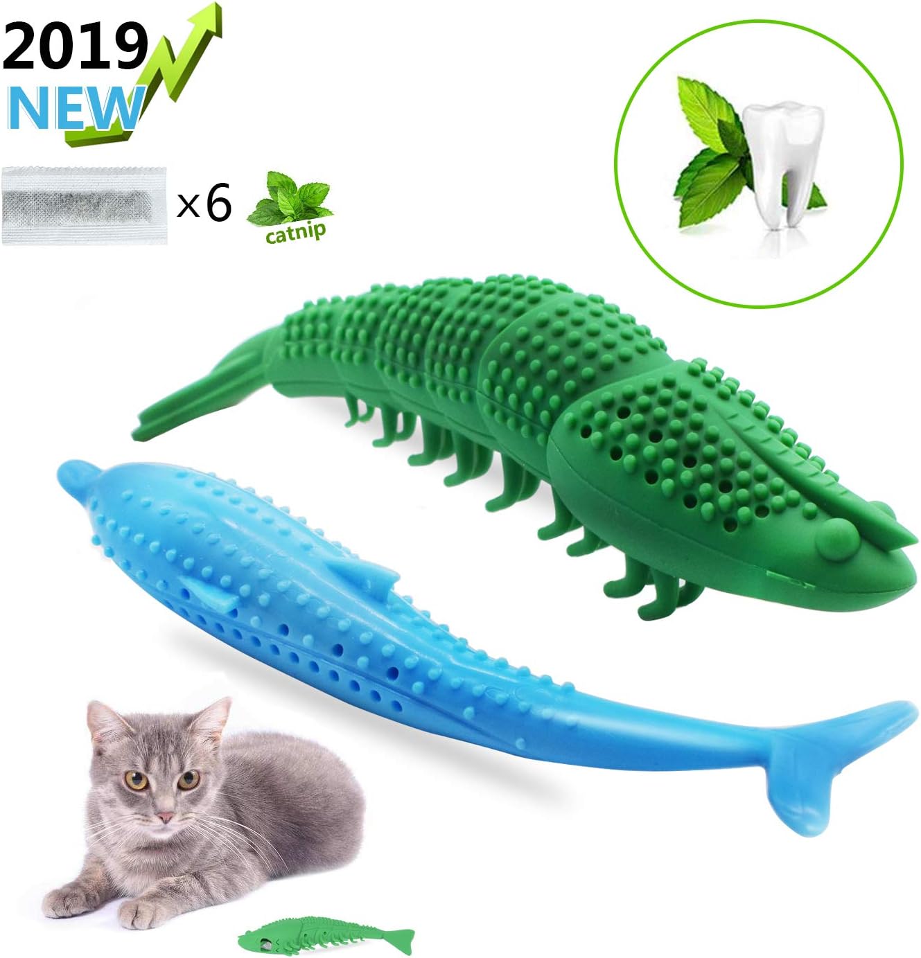 cat toothbrush toy