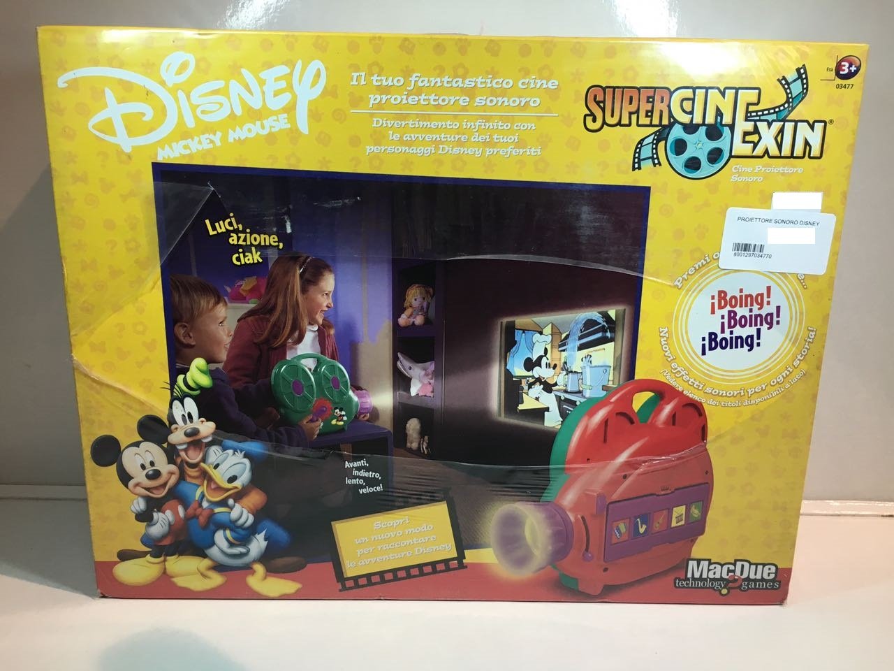 DISNEY SUPERCINEXIN PROYECTOR De SONIDO: Amazon.es: Juguetes y juegos