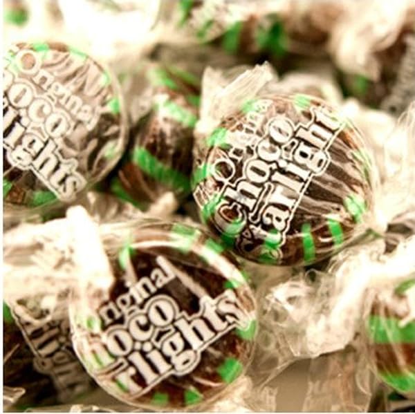 CHOCO STARLIGHTS – CHOCOLATE STARLIGHT MINTS 1 POUND...