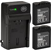 BM Premium Pack of 2 CGA-S006 Batteries and Battery Charger for Panasonic Lumix DMC-FZ7, DMC-FZ8, DMC-FZ18, DMC-FZ28, DMC-FZ30, DMC-FZ35, DMC-FZ38, DMC-FZ50 Digital Camera