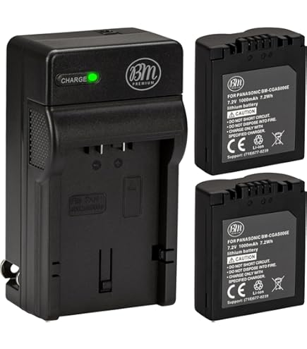 CGA-S006 Battery for Panasonic Lumix DMC-FZ7 DMC-FZ8 DMC-FZ18 DMC
