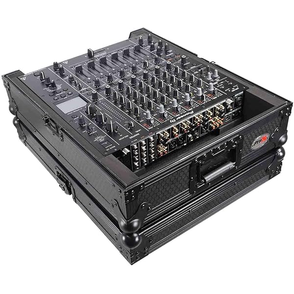 Amazon.com: ProX XS-19MIX8U 8U Top Mount Slanted Flight Case for