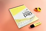 Silvine A4 Yellow Dyslexia Refill Pad 100 Pages Lined with Margin view 4