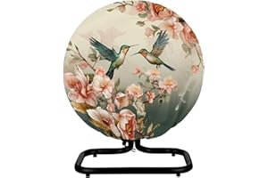 Upetstory Hummingbird Fan Cover Industrial Fan Covers Waterproof Fan Dust Cover Washable Pedestal Fan Dustproof Cover Belt Drive Drum Fan Cover for 18 20 inch Table Fan Covers