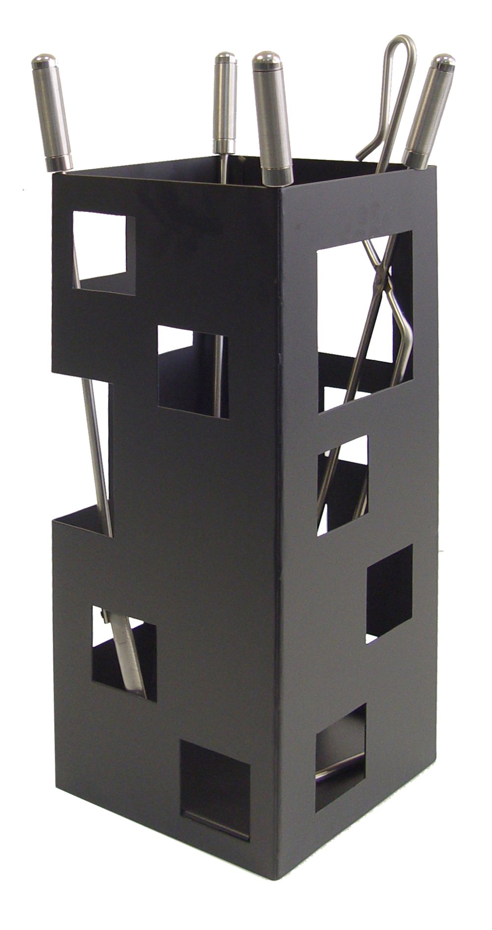 Imex The Fox 10029 – Game for Fireplace, Square (Useful Stainless Steel, 50 x 20 x 20 cm)