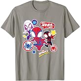 Marvel Spidey and His Amazing Friends Team Spidey Stickers T-Shirt