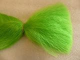 Mermaid Green Straight Combed Doll Hair, Wig Making