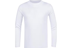 Runceptual 5T to Youth UPF 50+ Long Sleeve Rash Guard - Boys and Girls UV Protection Moisture Wicking Athletic T-Shirt