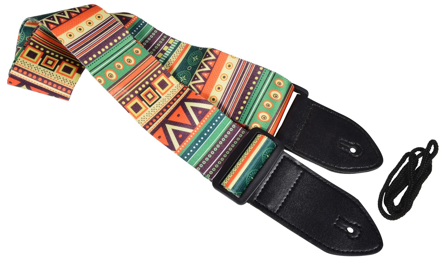 Chord | Fully Adjustable Aztec Print Design Guitar Strap
