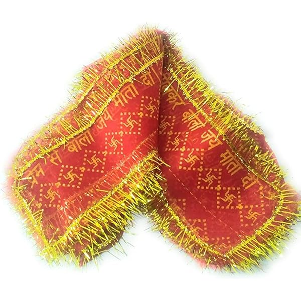 Tibetan White Prayer Scarf Katas with 8 Symbol (8 Auspicious