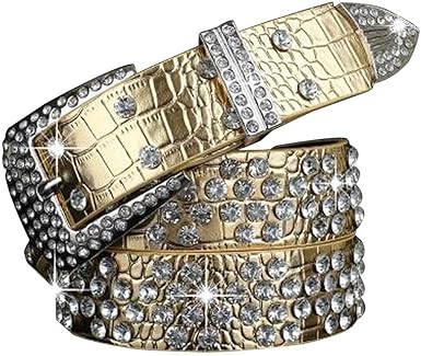 amazon rhinestone belt
