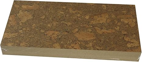 Amazon Com 1 4 6mm Forna Glue Down Cork Tiles Tasmanian Burl